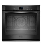 Whirlpool WOS92EC7AB 27" Black Electric Single Wall Oven - Convection N3