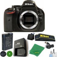 Nikon D5200 24.1 MP CMOS Digital SLR Camera Body (NO LENS), ZeeTech 6pc Starter Cleaning Set, ZeeTech Microfiber...