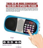 Timorn Mini Portable FM Radio Speaker Music Player Support USB Disk Input/ Micro SD/TF Card For Mobile Phone,MP3... N11