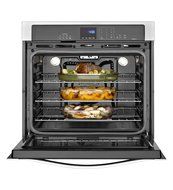 Whirlpool WOS92EC7AB 27" Black Electric Single Wall Oven - Convection N5