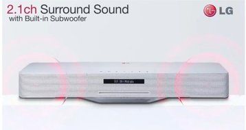 Brand new LG CM3330 2.1ch Stylish Micro Audio System iPod/iPhone/iPad/Bluetooth/flac Dock N7