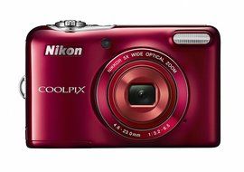 Nikon digital camera COOLPIX L30 5 times zoom dry cell type red L30RD 20,050,000 pixels