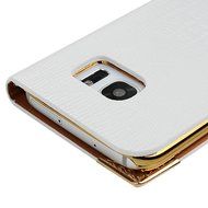 S7 Case,Samsung Galaxy S7 Case (Non-Edge) - Mavis's Diary Premium Wallet Flip Case Fashion Lizard PU Leather Bling... N24
