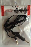 Bose QC15 Gold Plated Replacement Cable - 1.8m Renewal Audio Cord Lead for Bose QuietComfort 15 / QC15 / QC2 HEADPHONES...
