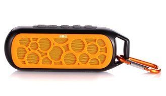 HMW Shock and Water Proof Bluetooth 4.0 Stereo Speaker - Orange N5