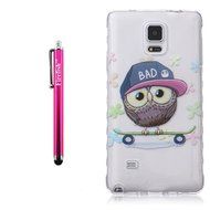 Note 4 Case, Firefish Durable Soft TPU Back Case [Soft-Flex] Drop Protection Scratch-Resistant Cover Skin Protective... N272