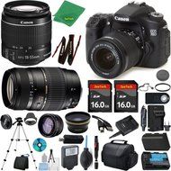 Canon EOS 70D Camera + 18-55mm IS STM + Tamron 70-300mm AF + 2pcs 16GB Memory + Case + Reader + Tripod + ZeeTech...