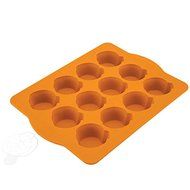 Chicago Metallic Silicone Pumpkin Cakelet Pan and Stencil