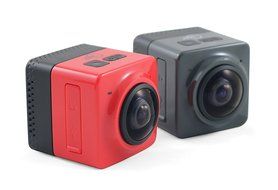 360 Panoramic DVR, Sports Camera - Red