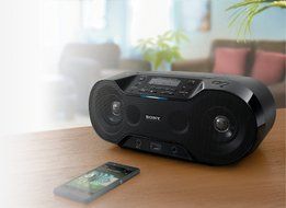 [TERNS]Sony boombox (radio + CD) ZS-RS70BTC[Japan Import]