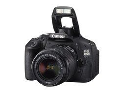 Canon EOS 600D (European EOS Rebel T3i) 18 MP CMOS Digital SLR Camera and DIGIC 4 Imaging with EF-S 18-55mm f/... N3