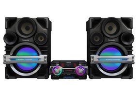 Panasonic 2300 Watt CD Mega Bass Stereo Audio Sound 4-Way Bass Reflex Speaker System with, AM/FM Tuner, 2 USB...