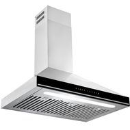 Golden Vantage 30&ldquo; Stainless Steel Wall Mount Black Surface LED Light Strip Lamp Touch Control Kitchen Cooking... N3