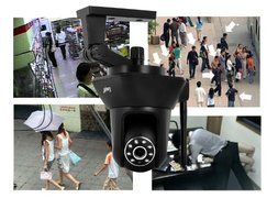 Plug And Play IP Security Camera &quot;Easy-N&quot; - Pan/Tilt, 0.3MP 1/4 Inch CMOS, Two Way Audio