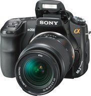 Sony Alpha A200K 10.2MP Digital SLR Camera Kit with Super SteadyShot Image Stabilization with 18-70mm f/3.5-5.6... N8