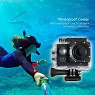Action Camera-icefox(R) Waterproof Sports Action Camera Diving 98FT(30M) 12MP 1080P HD Helmet DVR with Free Accessories...