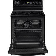 Frigidaire FGEF3035RB30" Black Electric Smoothtop Range - Convection N4