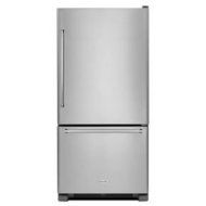 KitchenAid&reg; 22 cu. ft. 33-Inch Width Full Depth Non Dispense Bottom Mount Refrigerator N2