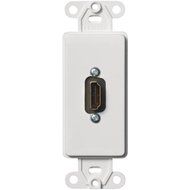 LEVITON 41647-W Decora(R) Insert HDMI(R) Wall Plate (White) consumer electronics