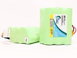2-Pack Neato XV-12 Battery, Filter, Blades and Squeegee - Kit Includes 2 Neato Battery, 1 Filter, 6 Blades and... N2