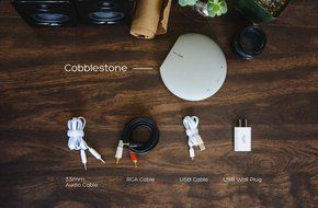 MUZO Cobblestone Wi-Fi Audio Receiver - Stream Music From Phone, Airplay, NAS, Multi-room. Make Your Speakers... N7
