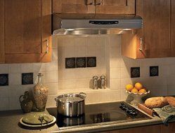 Broan QS230SS Allure II Under-Cabinet Range Hood, 30-Inch, Stainless Steel N5