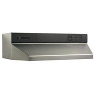 Broan 894204 Contemporary Under-Cabinet Range Hood, 42-Inch, Stainless Steel N3
