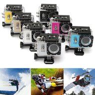 GOLDFOX SJ4000 HD Waterproof Sports DV 720P Action Camera Diving Camera 30m Helmet Bike Car CAM White