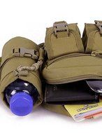 SB@Military Style Outdoor Sports Waist Bag , brown N5