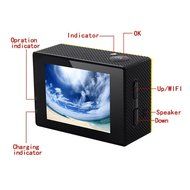 Hopezone Ultra 4K Camera Sport Action Wifi Camera NTK96660 Chipest Sony Sensor Full HD 1080P/60FPS 2.0&quot;LCD Diving... N4