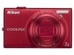 NikonDigital CameraCOOLPIX S6100 Red S6100RD