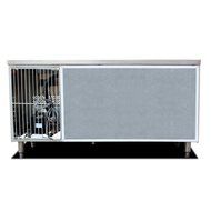 1.8 meter Stainless Steel Under-Counter Worktop Commercial Refrigerator Cooler Freezer Kitchen Countertop Fridge... N2