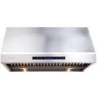 CAVALIERE 42" Under Cabinet / Wall Mounted Stainless Steel Kitchen Range Hood w/Remote Control AP238-PS81-42 N4