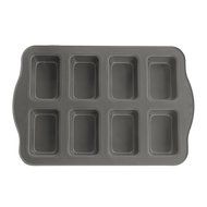 Evelots 8 Cup Non-Stick Mini Loaf &amp; Brownie Baking Pan, Kitchenware