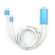 1080P iPhone Lightning 8 Pin to HDMI Cable Connector,BAIVON 6.5 Feet HD High Speed HDTV Converter Adapter with... N34