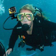 Axess&nbsp; CS3601-BK Sports Action Camera DVR Recorder 720P, Up to 5MP, 140 degree HD Wide-angle with Water Proof... N16