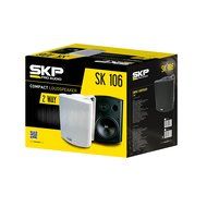 SKP PRO AUDIO SK-106 White Compact Loudspeakers N2