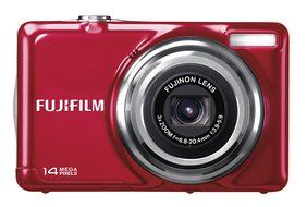 Fuji FinePix JV300 14Mp Digital Camera Red N2