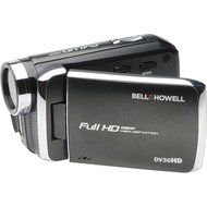 Bell &amp; Howell DV30HD 1080p HD Video Camera Camcorder (Black) with 16GB Card + Battery + Case + Tripod + LED Video... N3