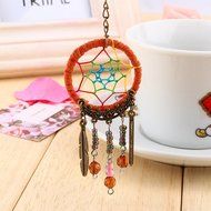 Oligex(TM) Retro Handmade Key Ring Feather Tassels Dream Catcher Dreamcatcher Charm Pendant Keychain Gift Key... N3