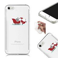 TYoung Case for iPhone 5C Cover [Santa Claus] Pattern Soft TPU Flexible Silicone Case Transparent Clear Crystal... N15