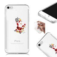 TYoung Case for iPhone 5C Cover [Santa Claus] Pattern Soft TPU Flexible Silicone Case Transparent Clear Crystal... N16