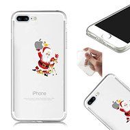 TYoung Case for iPhone 5C Cover [Santa Claus] Pattern Soft TPU Flexible Silicone Case Transparent Clear Crystal... N19