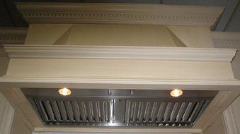 Imperial 36 inch W x 18 1/8 inch D x 10 inch H Ventilator Power Packk with Baffle Filters, 635 CFM, Stainless...