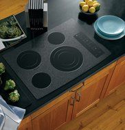 GE PP945WMWW Profile 30" Black Electric Smoothtop Cooktop