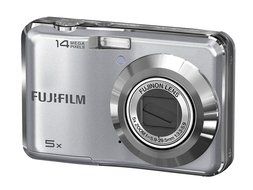 FUJIFILM Digital Camera FinePix AX300 (Silver) F FX-AX300S - International Version N3