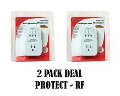 2 Pack Voltage Protector Brownout Surge Refrigerator 1800 Watts Appliance N4