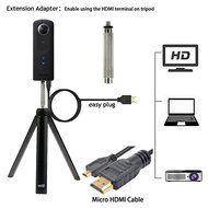 EEEKit All in 1 Accessory Kit for Ricoh Theta S,Carrying Case, Selfie Stick, Mini Tripod, Securiy Wrist Strap,... N8