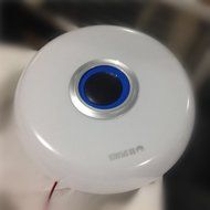 TLTE@ LED Ceiling Lamp with 20W Bluetooth Speaker, Color Change, APP Remote Control,Flush Mount Lighting for Bedroom N4