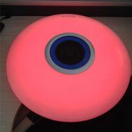 TLTE@ LED Ceiling Lamp with 20W Bluetooth Speaker, Color Change, APP Remote Control,Flush Mount Lighting for Bedroom N5